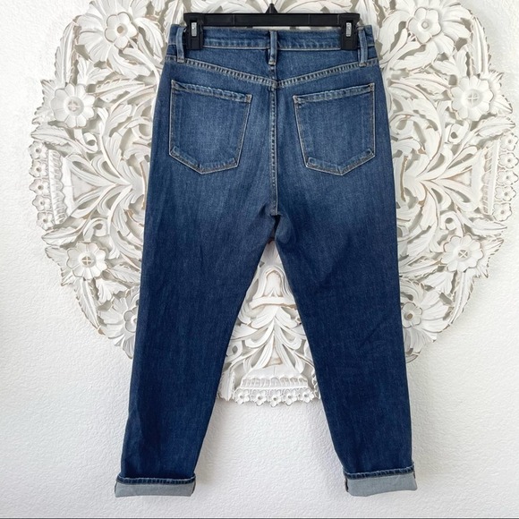 {Frame} Le Sylvie Crop Straight Jeans, Mellencamp, Size 26 - Picture 6 of 10